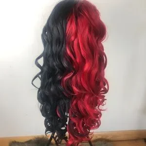 Fashiondeityshair | Accessories | 24 Redblack Split Dye Body  display picture 2